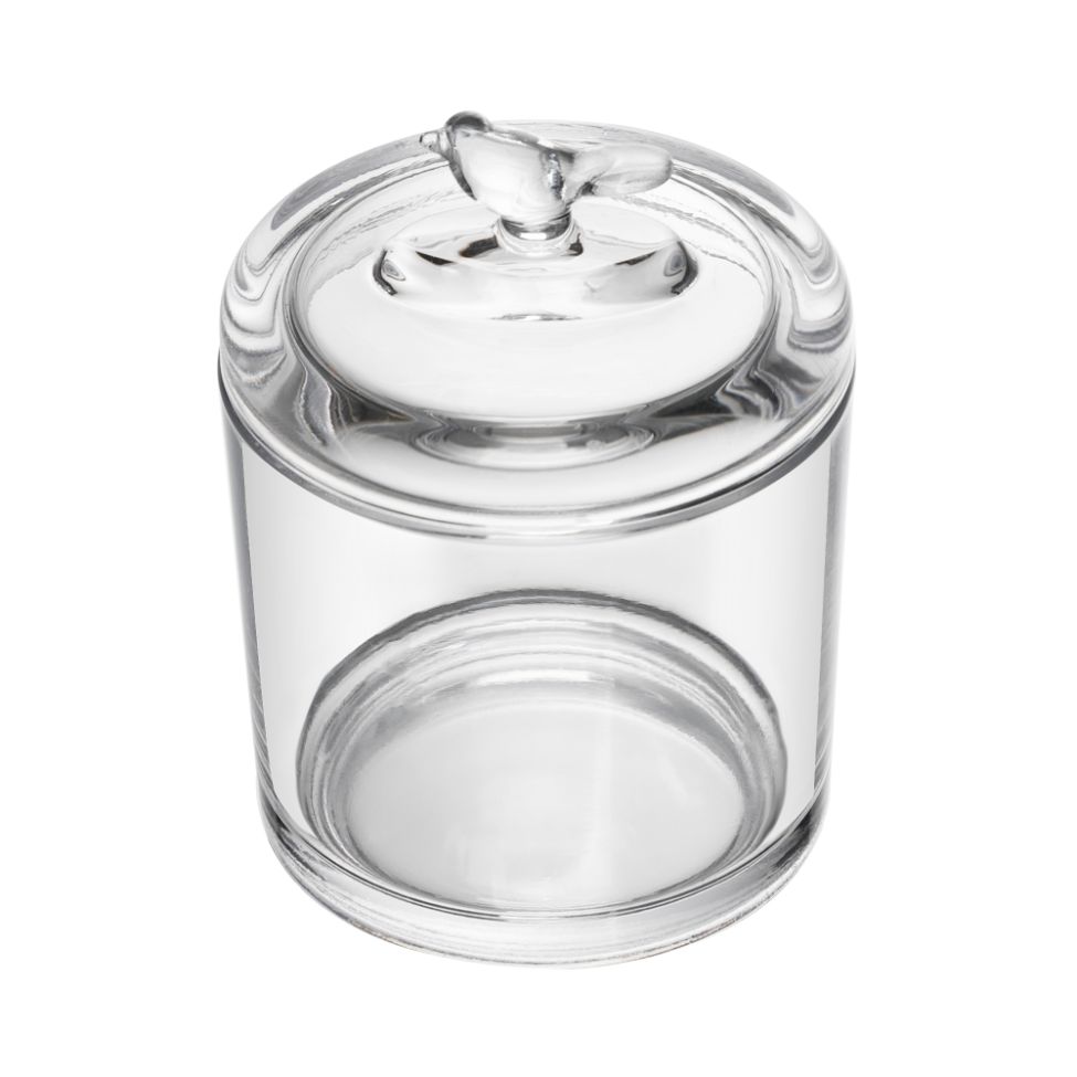 Pote Bird Transparente 10,5 cm