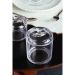 Pote Bird Transparente 10,5 cm