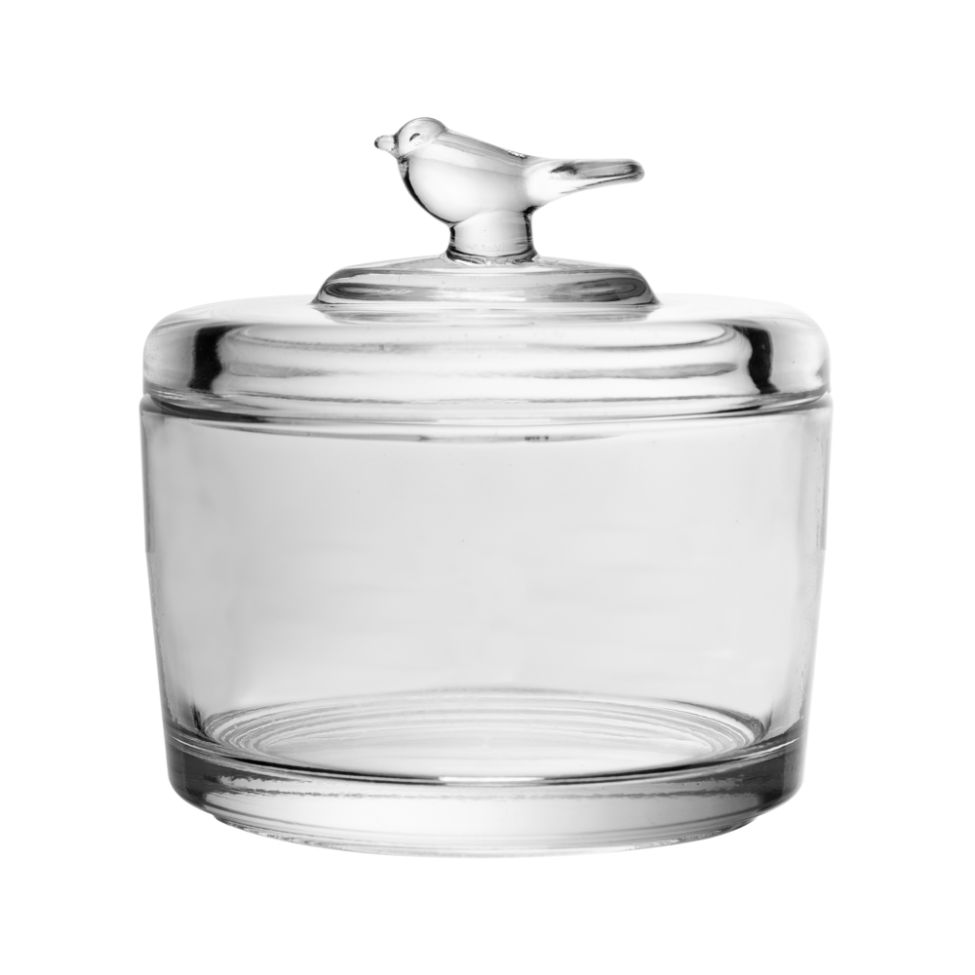 Pote Bird Transparente 7,5 cm