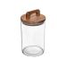 Pote para Mantimentos Acácia Transparente 1 L