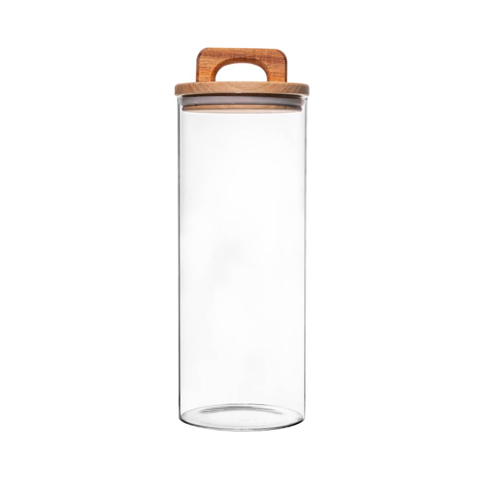 Pote para Mantimentos Acácia Transparente 1,7 L