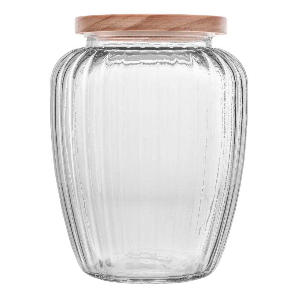 Pote para Mantimentos Pinus Transparente 2,4 L