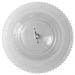 Prato Duplo Wolff Pearl de Cristal 2 Andares Porta Doces 32cm Cupcake Petiscos Incolor
