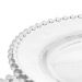 Prato Duplo Wolff Pearl de Cristal 2 Andares Porta Doces 32cm Cupcake Petiscos Incolor