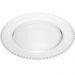 Sousplat Wolff De Cristal Pearl Redondo para Mesa Posta 32cm Incolor Avulso