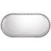 Travessa Oval de Cristal Pearl Wolff 30x15x2cm para Mesa Pos