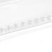 Travessa Retangular em Cristal Wolf Pearl 30x13x3cm Bandeja Decorativa para Servir