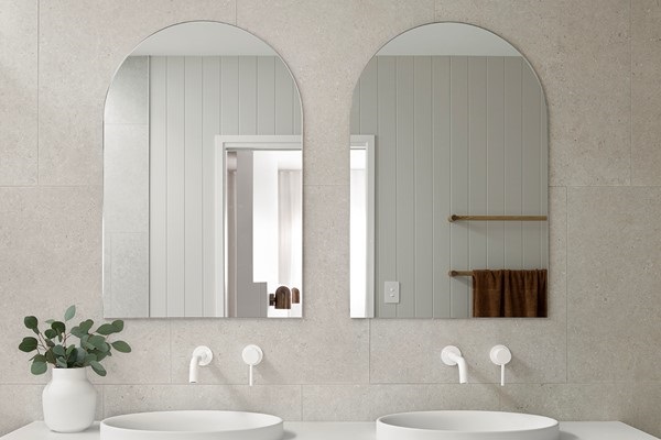 Espelho Decorativo Lapidado Arco Janelinha 60x80cm
