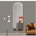 Espelho Decorativo Lapidado Oval 50x100cm