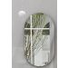 Espelho Decorativo Lapidado Oval 50x80cm