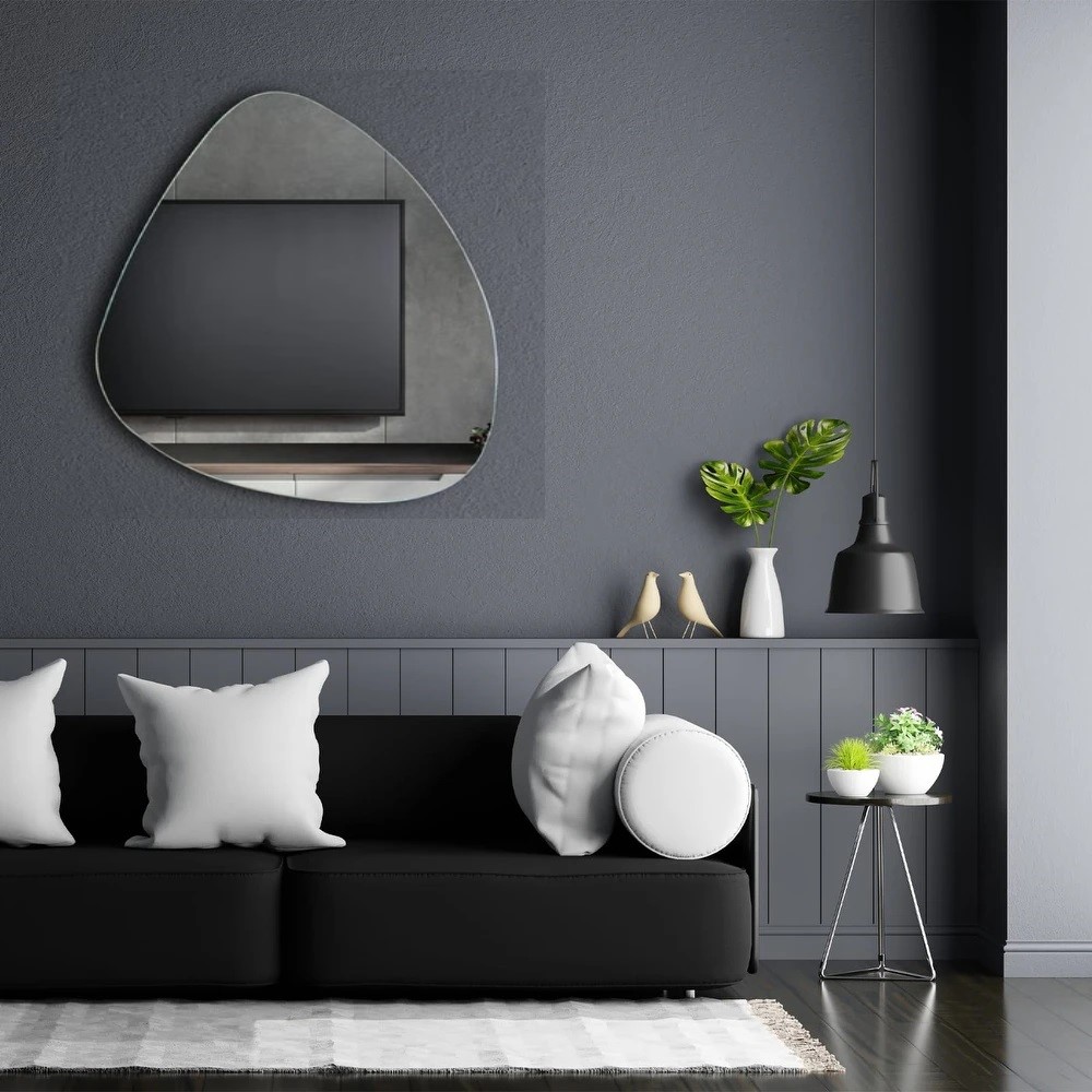 Espelho Decorativo Orgânico Lapidado 80X90 cm