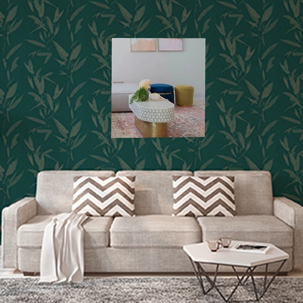 Espelho Lapidado com Bisotê - 80X80 cm
