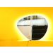 Espelho Orgânico Decorativo Iluminado com Led Quente 80X90 cm
