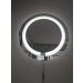 Espelho jateado Redondo 60cm com LED frio TOUCH