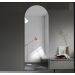 Espelho lapidado Arco Janelinha Iluminado com LED Quente - 60x150cm