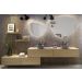 Espelho orgânico decorativo iluminado com led frio 64x54cm