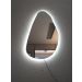 Espelho orgânico iluminado com led frio 45x80cm TOUCH
