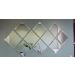 Painel de Espelho Dupla Face com Bisotê - 30X30 cm 4 Unidades