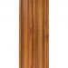 Painel Ripado Cor: Nogueira de uso Interno em WPC Double 2,90m x 18cm (0,522m²)