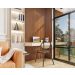 Painel Ripado Cor: Nogueira de uso Interno em WPC Hill 2,90m x 16cm (0,464m²)