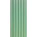 Painel Ripado Cor: Verde Chá de uso Interno em WPC Moon 2,90m x 14cm (0,406m²)