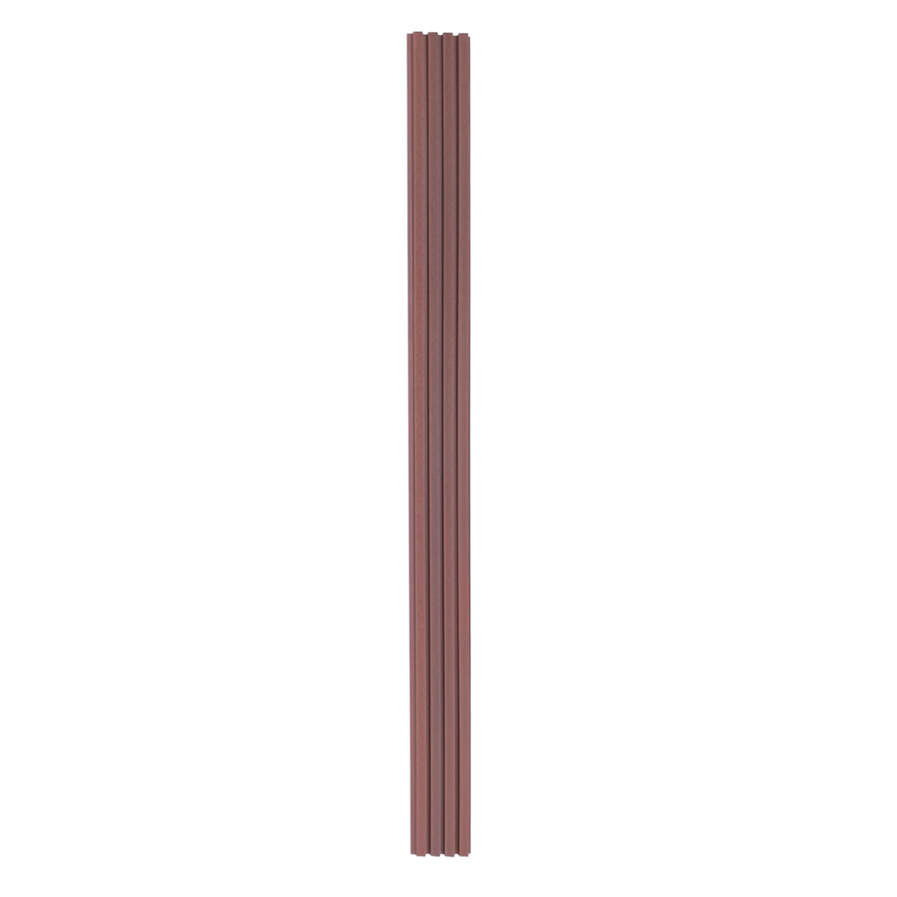 Painel Ripado WPC Externo Cor Cumaru/Bordo 2,90m x 20cm (0,58m²)