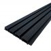 Painel Ripado WPC Externo Cor Preto 2,90m x 20cm (0,58m²)