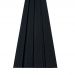 Painel Ripado WPC Externo Cor Preto 2,90m x 20cm (0,58m²)
