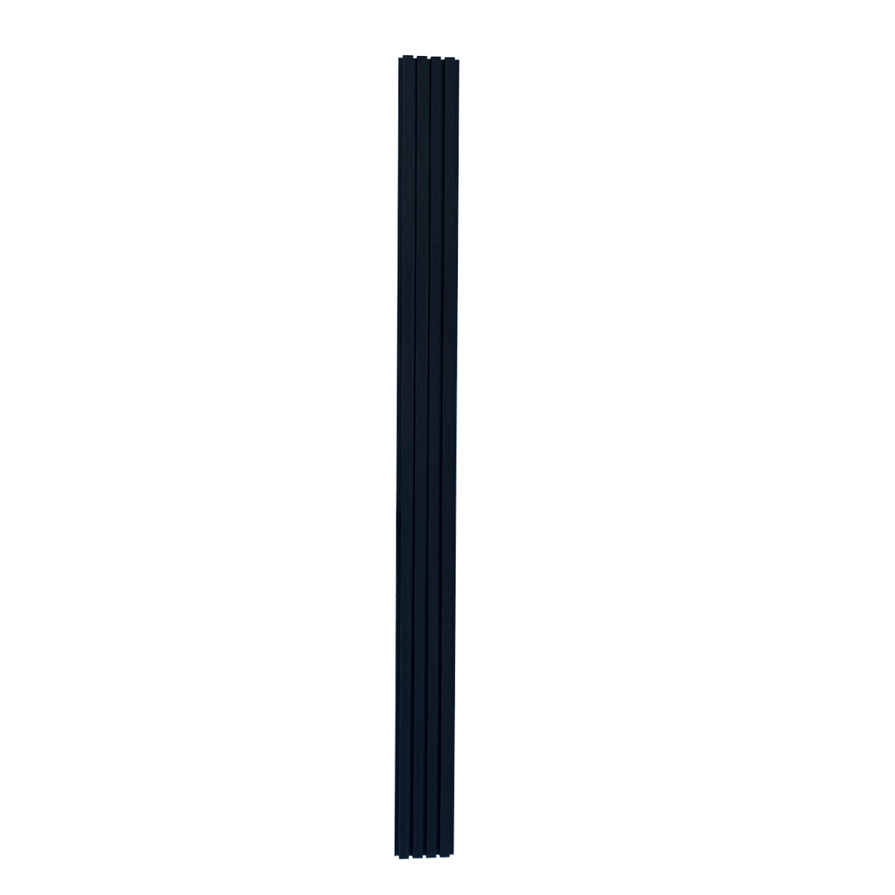 Painel Ripado WPC Externo Cor Preto 2,90m x 20cm (0,58m²)