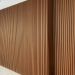 Painel Ripado WPC Externo Cor Teca 2,90m x 20cm (0,58m²)