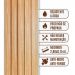 Painel Ripado WPC Interno Low Cor: Freijó 2,90m x 15cm, 0,43m²