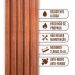 Painel Ripado WPC Interno Low Cor: Imbuia 2,90m x 15cm, 0,43m²