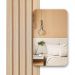 Painel Ripado Wpc Interno Low Cor: Freijó Liso 2,90m x 15cm (0,43m²)