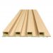 Painel Ripado Wpc Interno Wave Cor: Freijó Liso 2,90m x 14cm (0,406m²)