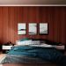 Painel Ripado Wpc Interno Wave Cor: Imbuia 2,90m x 14cm (0,406m²)