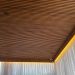Painel Ripado Wpc Interno Wave Cor: Nogueira 2,90m x 14cm (0,406m²)