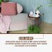 Painel Ripado Wpc Interno Wide Cor: Cinza Médio 2,90m x 19cm (0,55m²)