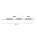 Painel Ripado Wpc Interno Wide Cor: Imbuia 2,90m x 19cm (0,55m²)