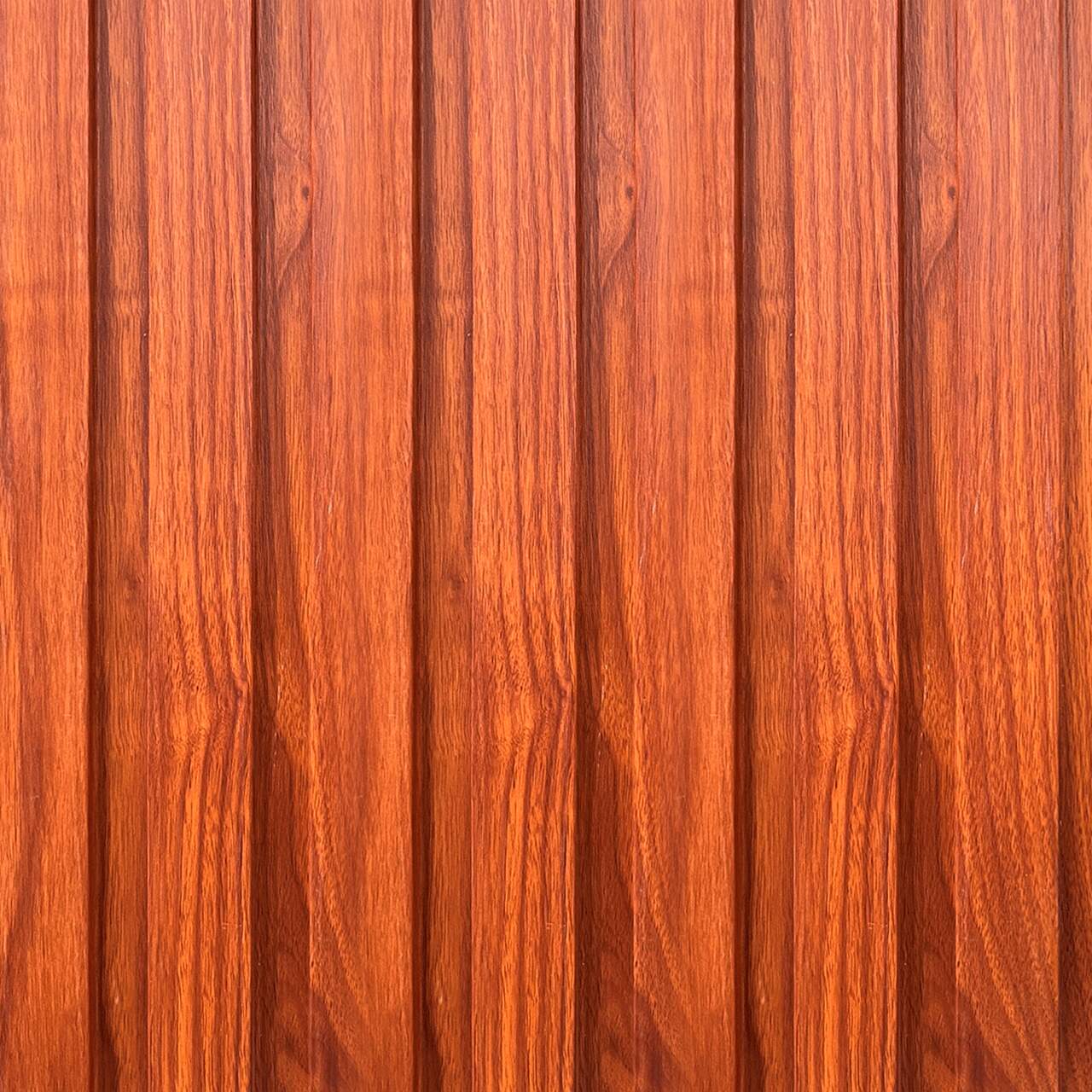 Painel Ripado Wpc Interno Wide Cor: Mogno  2,90m x 19cm (0,55m²)