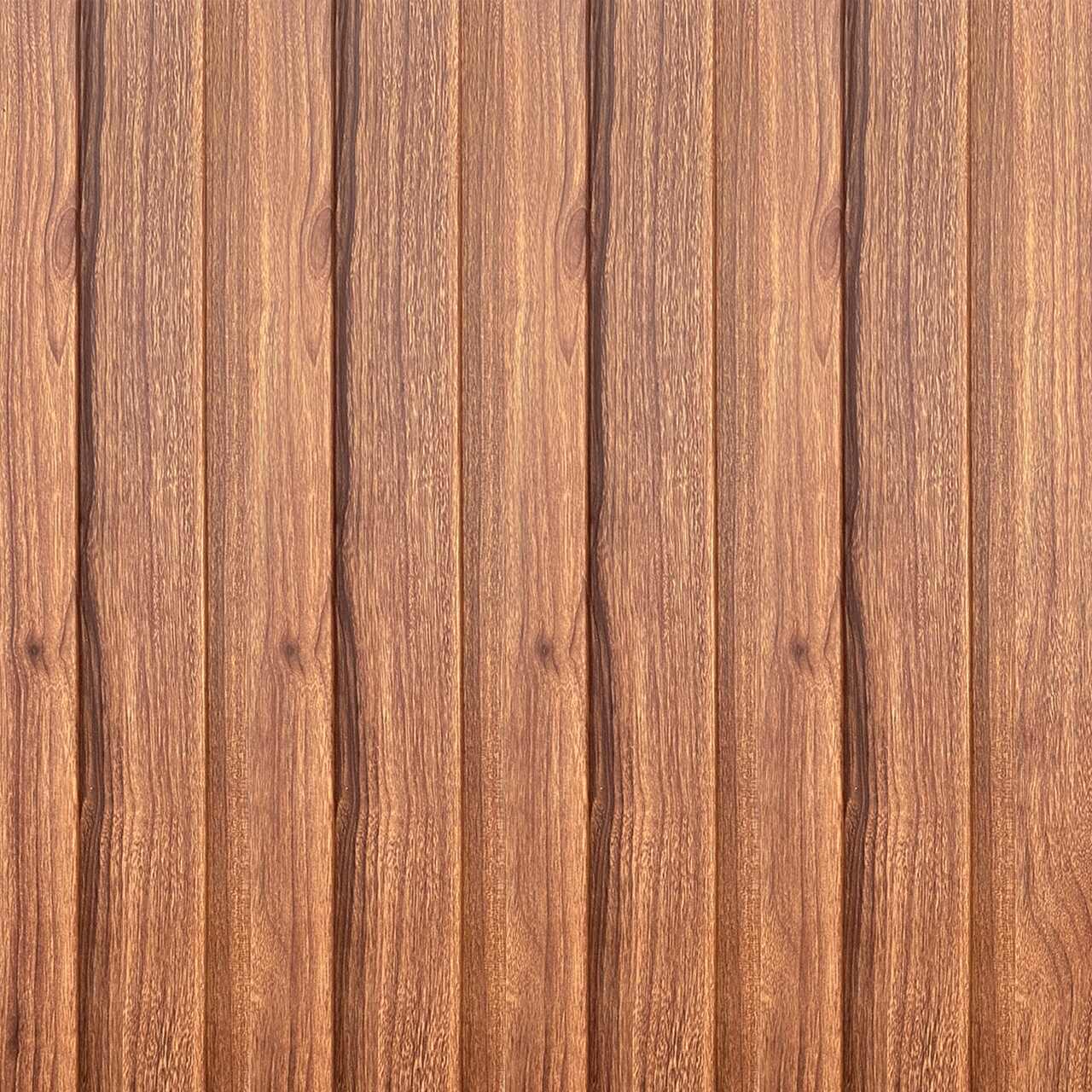 Painel Ripado Wpc Interno Wide Cor: Nogueira 2,90m x 19cm (0,55m²)