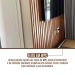 Painel Ripado Wpc Interno Wide Cor: Nogueira 2,90m x 19cm (0,55m²)
