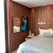 Painel Ripado Wpc Interno Wide Cor: Nogueira 2,90m x 19cm (0,55m²)