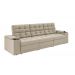 Sofá Confort Premium 2,30m Assento Retrátil/Reclinável porta copos e USB Suede Areia - XFlex Sofas