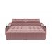 Sofá Connect Premium 2,30m Assento Retrátil/Reclinável com porta copos e entrada USB Suede Nude