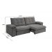 Sofá Fofão Premium 2,50m Retrátil/Reclinável Suede Cinza - XFlex Sofas