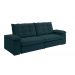 Sofá Fofão Premium 2,50m Retrátil/Reclinável Suede Petróleo - XFlex Sofas