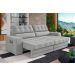 Sofá Omega Plus 2,30m Retrátil/Reclinável Suede Areia -  Xflex Sofás