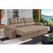 Sofá Oscar Plus 2,00m Retrátil/Reclinável Suede Capuccino - Xflex