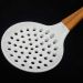 Escumadeira De Silicone Bambu Colher De Cozinha Marmorizada