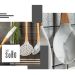 Escumadeira De Silicone Bambu Colher De Cozinha Marmorizada